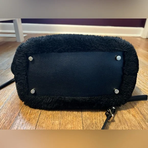 Kate spade faux fur bag in black - Picture 5 of 14
